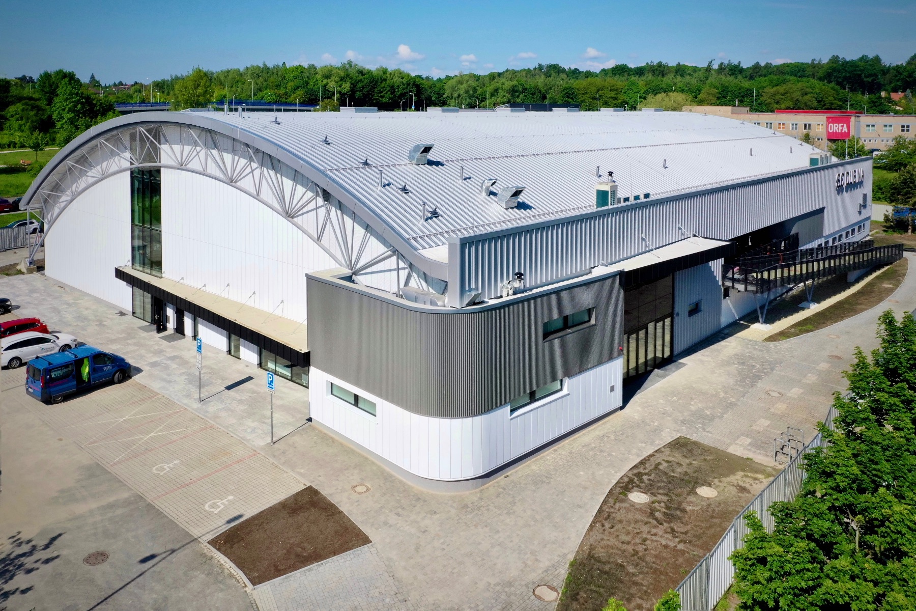 Sanierung des Sportzentrums Dubina in Ostrava