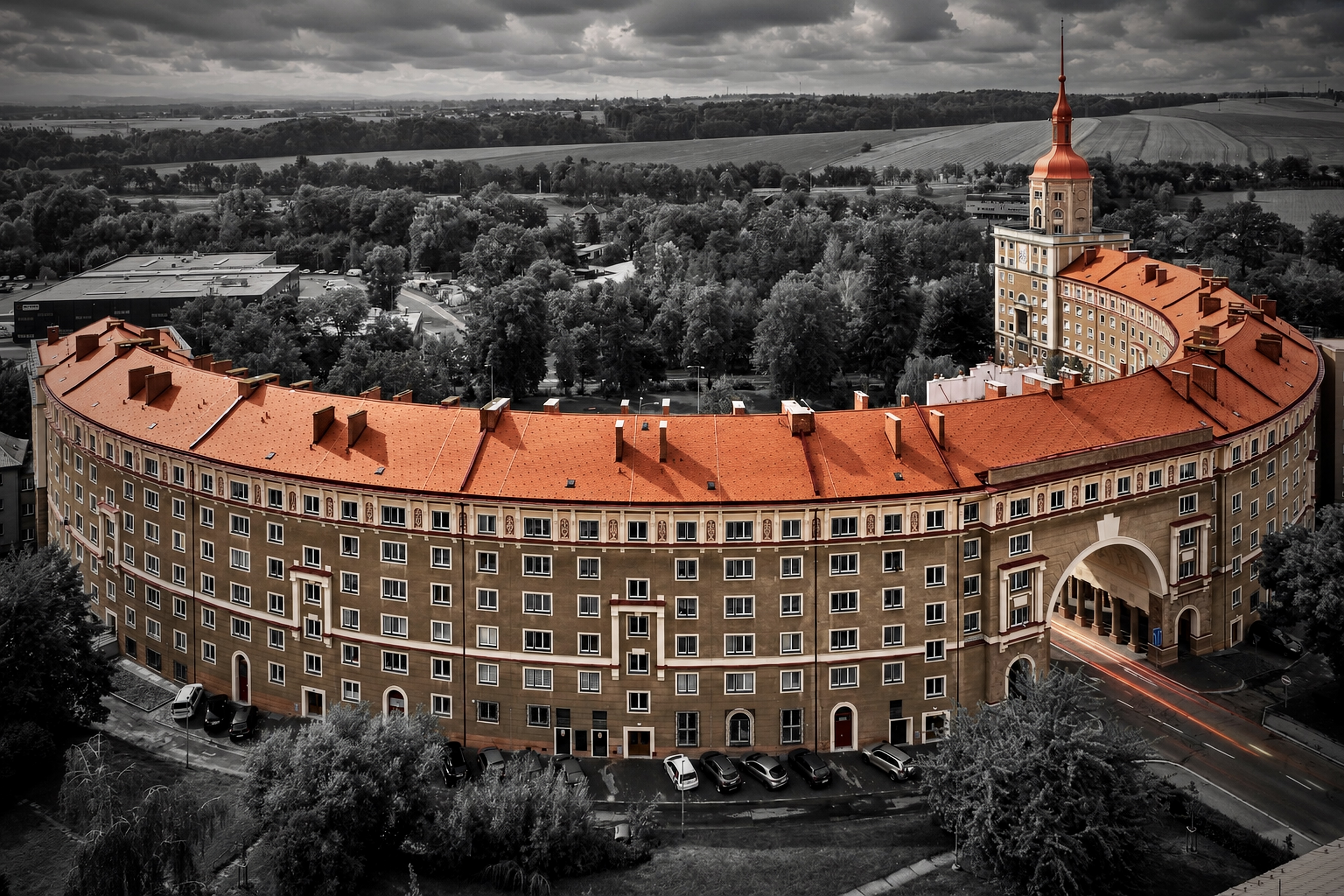 U Oblouku apartment buildings, Ostrava-Poruba